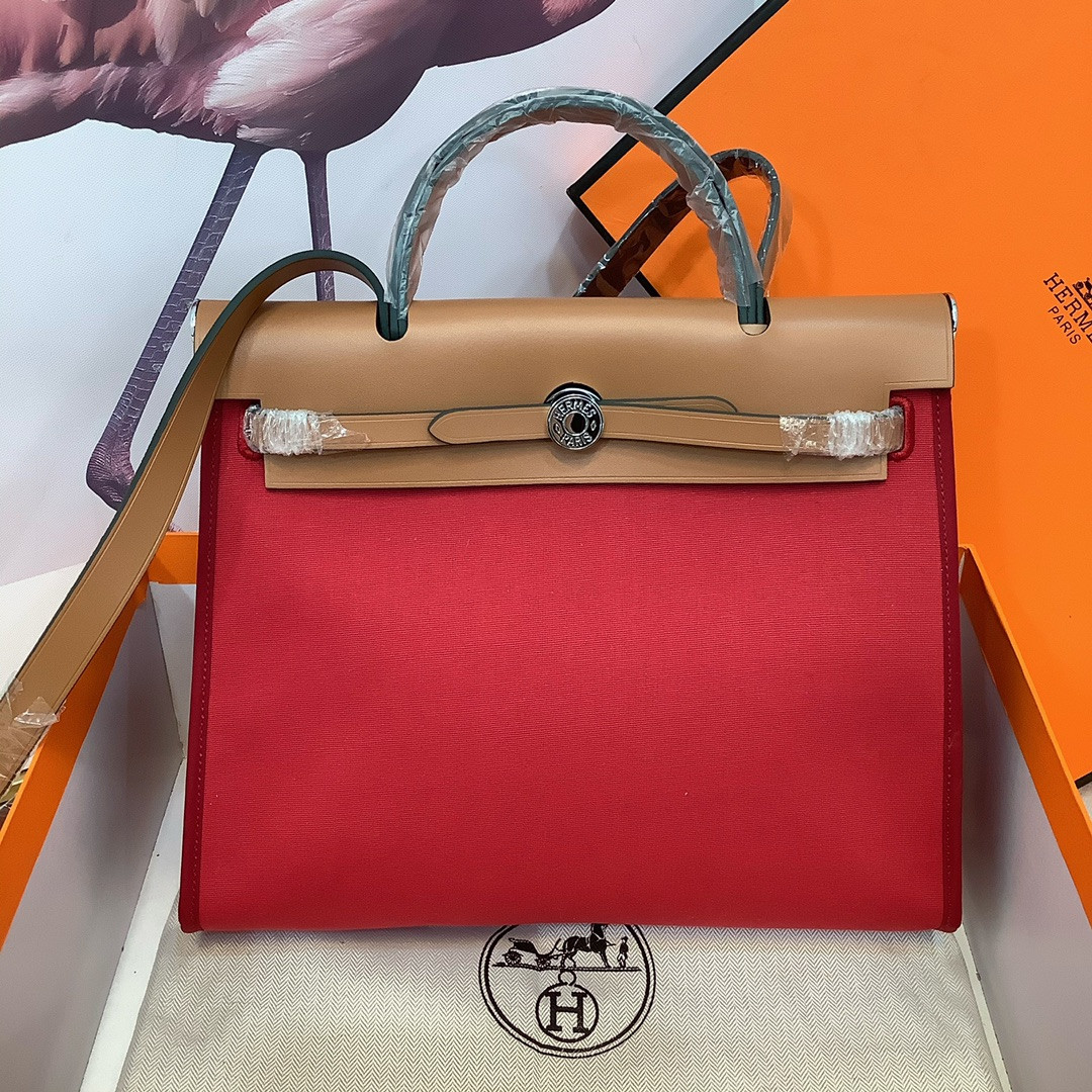 H**mes herbag 31cm all handmade