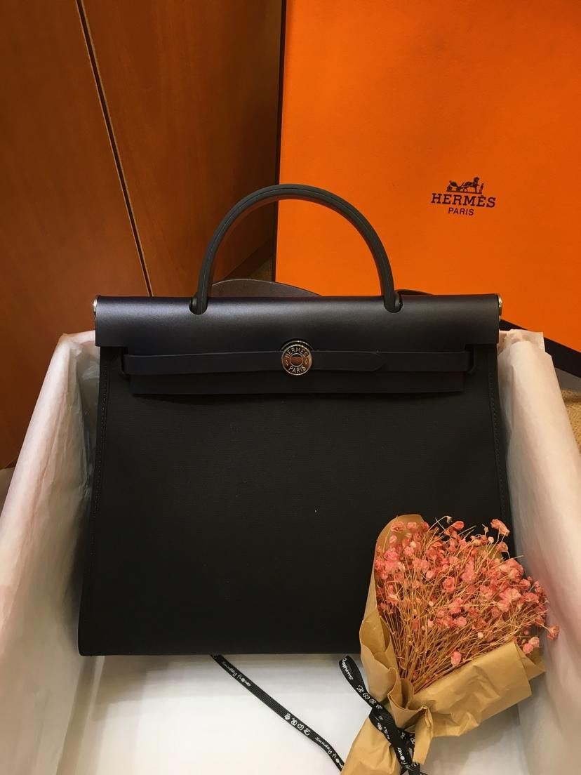 H**mes herbag 31cm all handmade