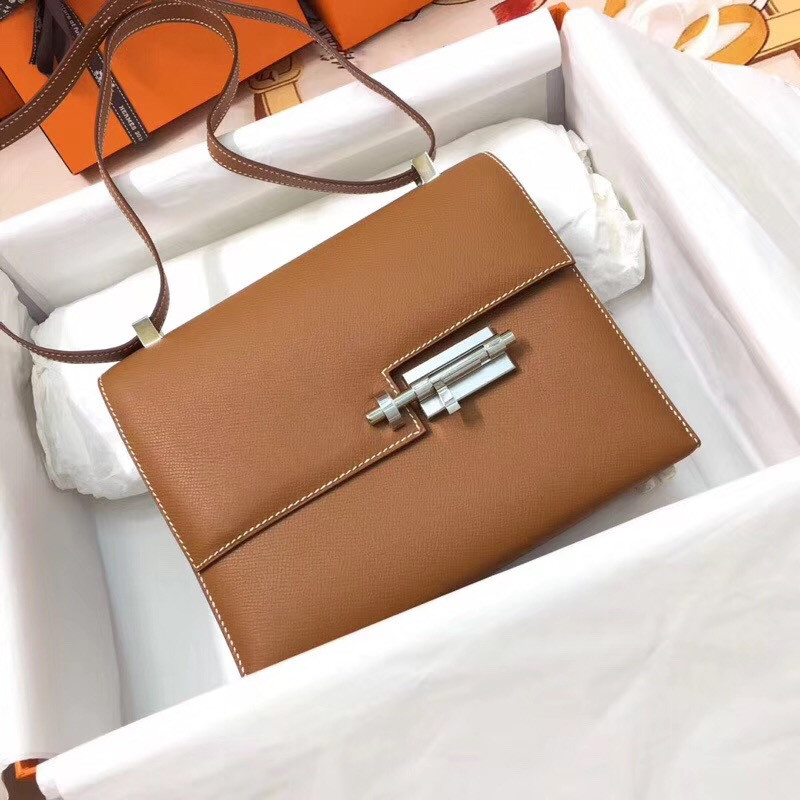 H**mes verrou chaine bag ep leather all handmade