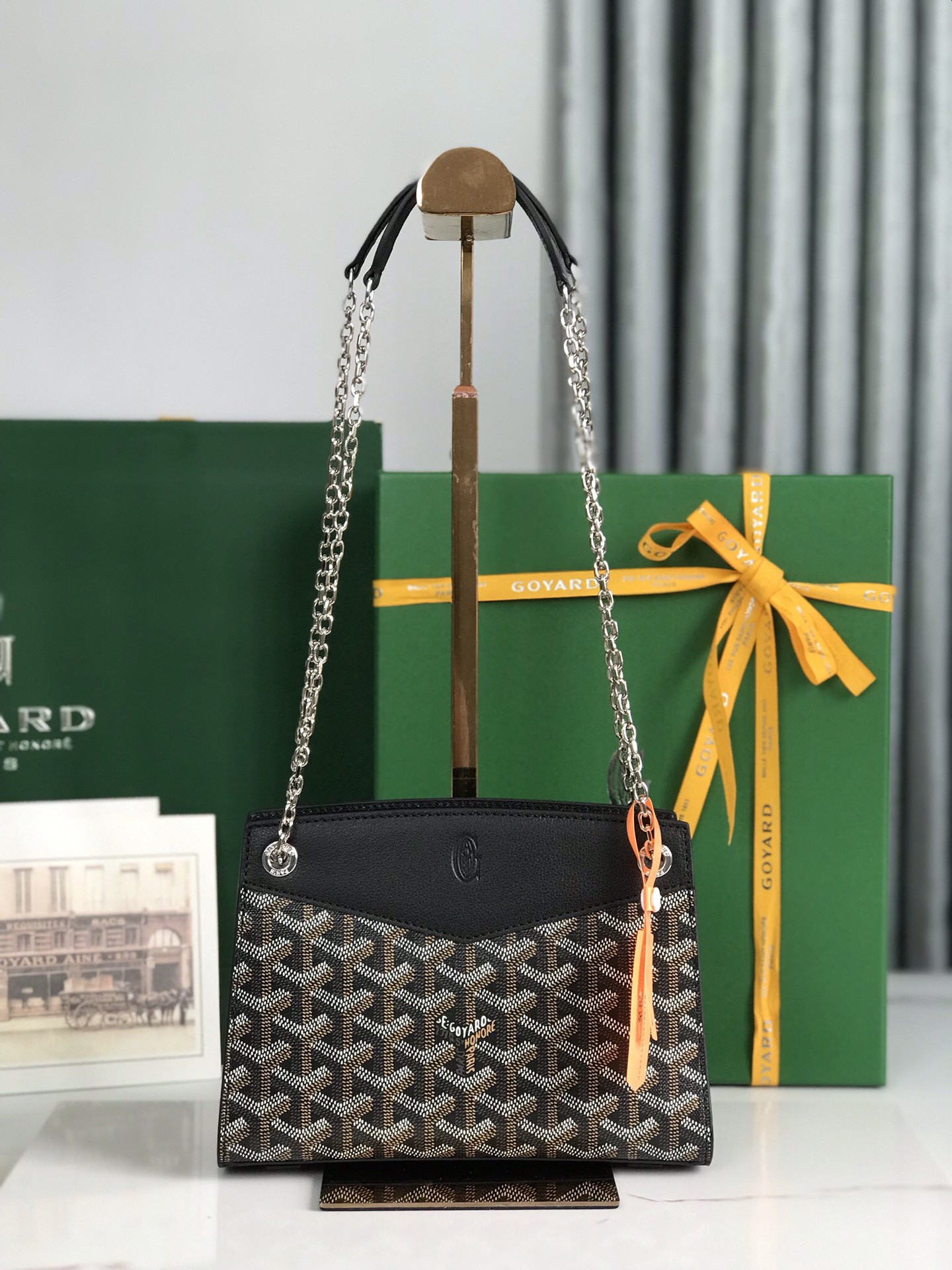 Go*ard rouette structuré mini bag