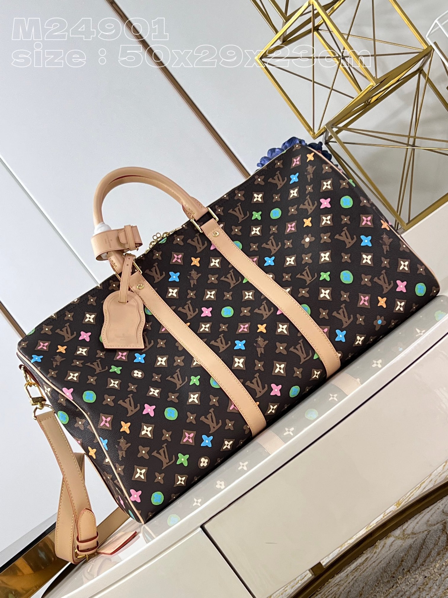 l0*is V*t0n keepall bandouliÈre 50