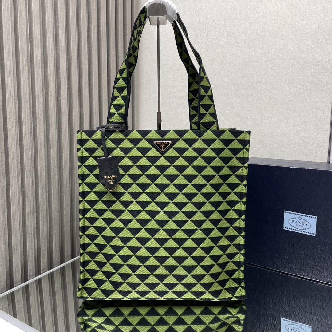 Pra*a hobo tote bag-38*38.5*11cm