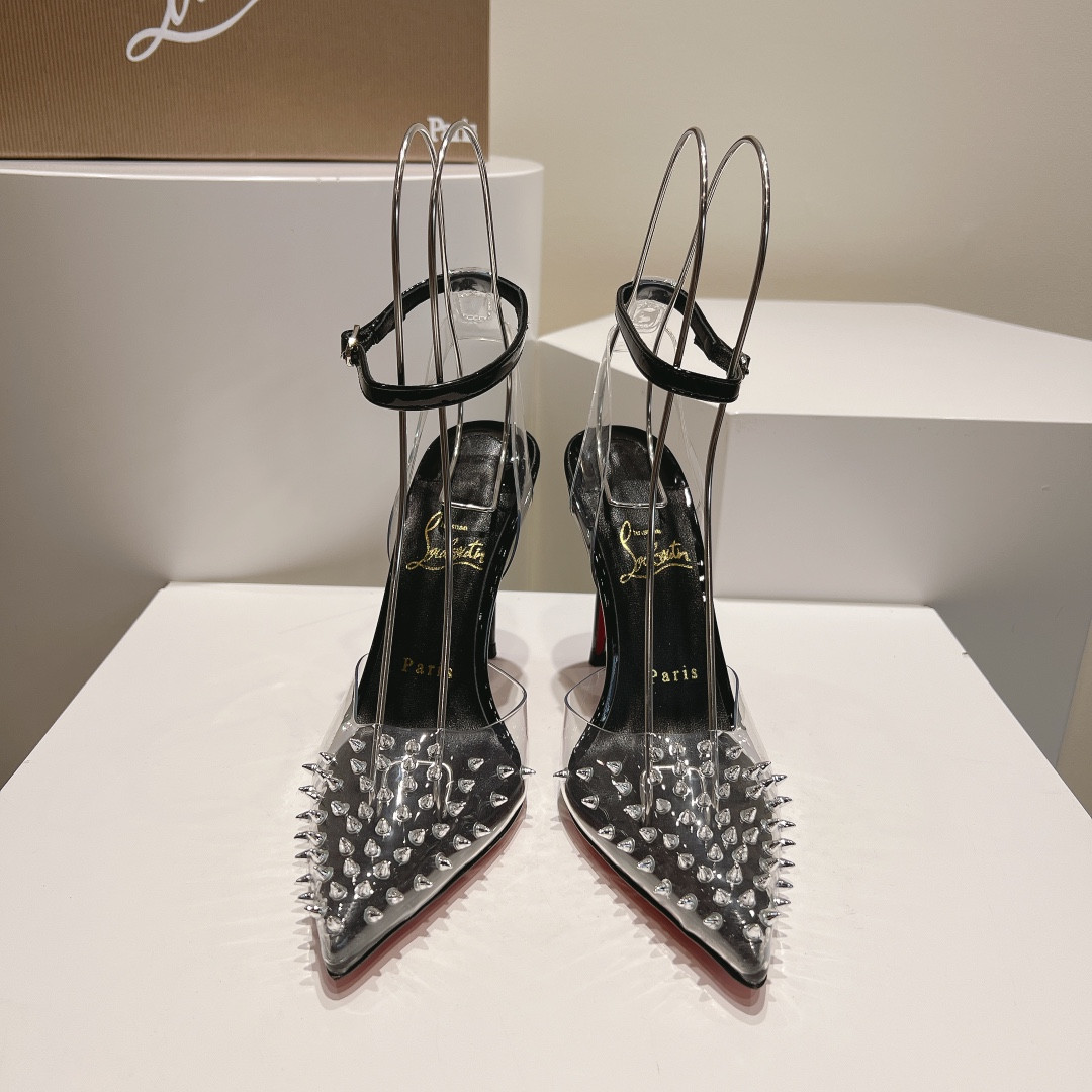 Ch**an louboutin ankle strap sandal