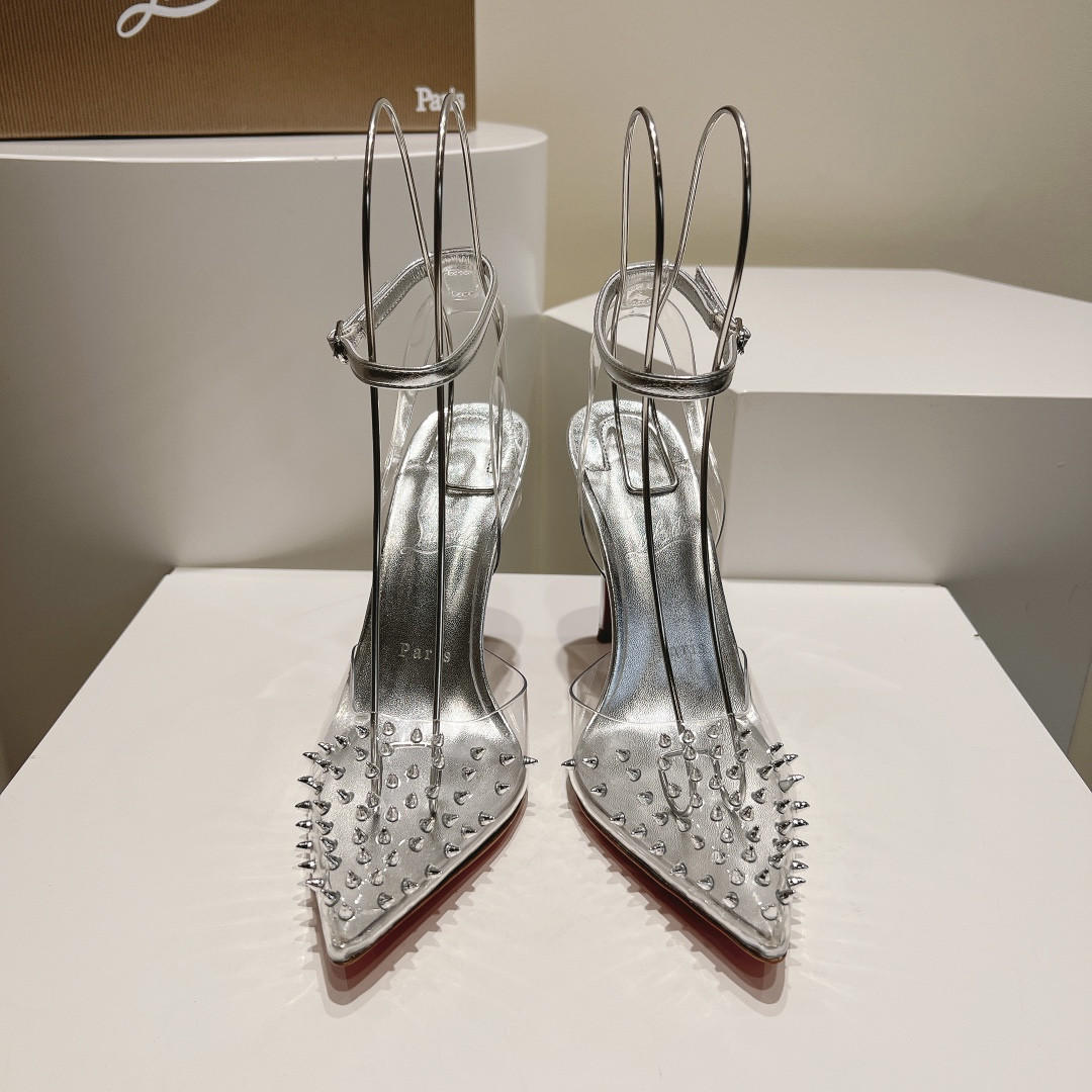 Ch**an louboutin ankle strap sandal