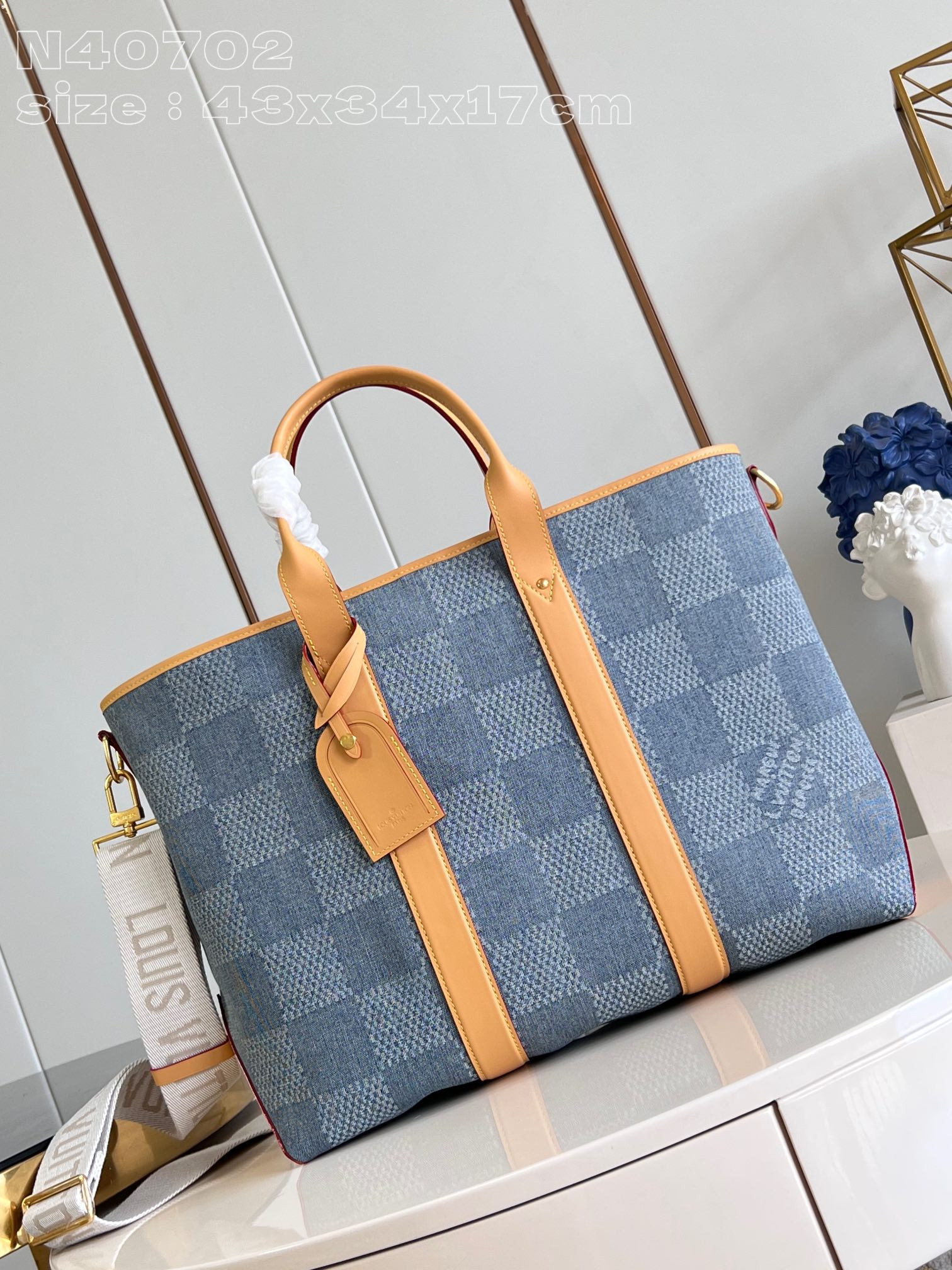 l0*is V*t0n weekend tote-43*34*17.5cm
