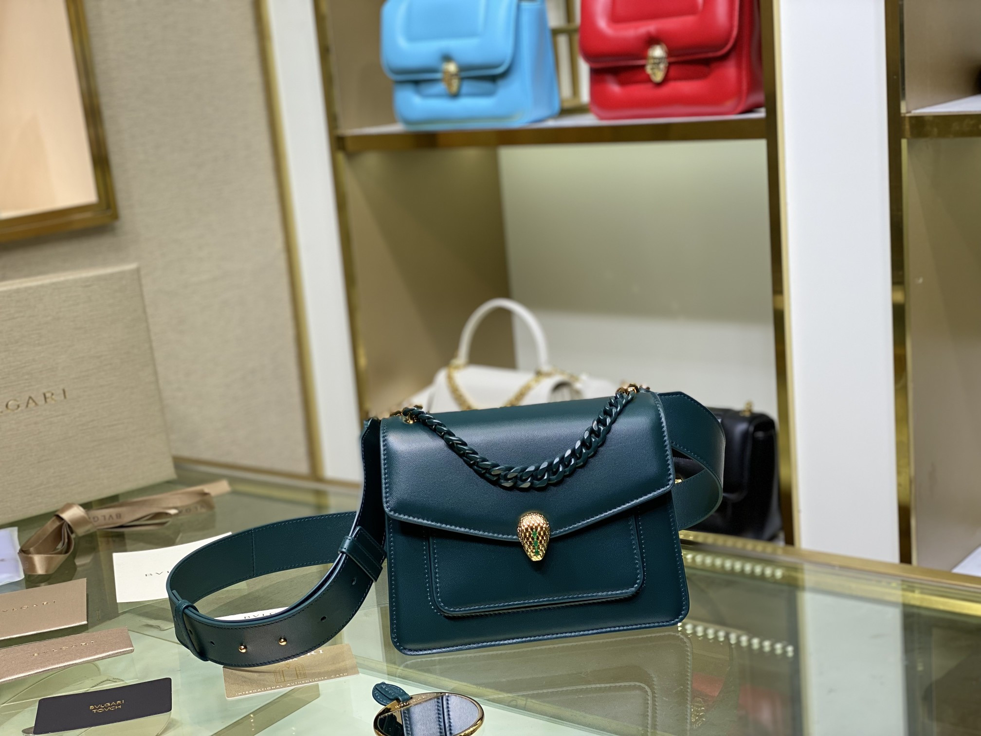 B*l*ai serpenti forever crossbody bag-20cm