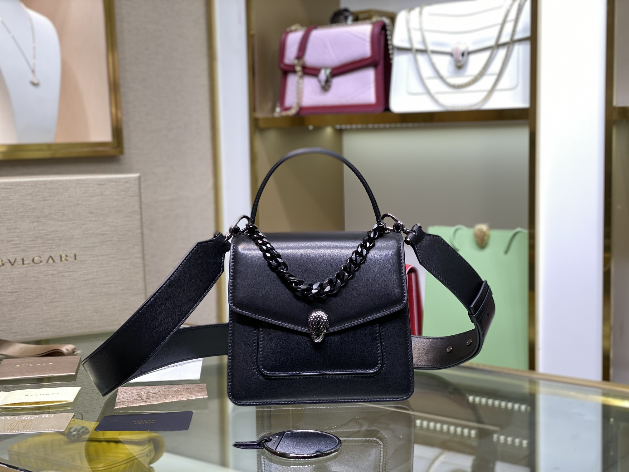 B*l*ai serpenti forever top handle-18cm