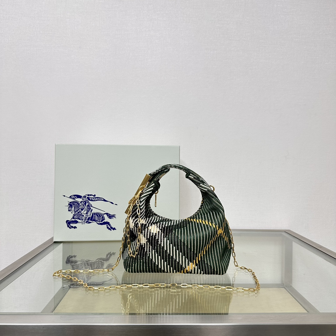 B**rry micro peg chain bag