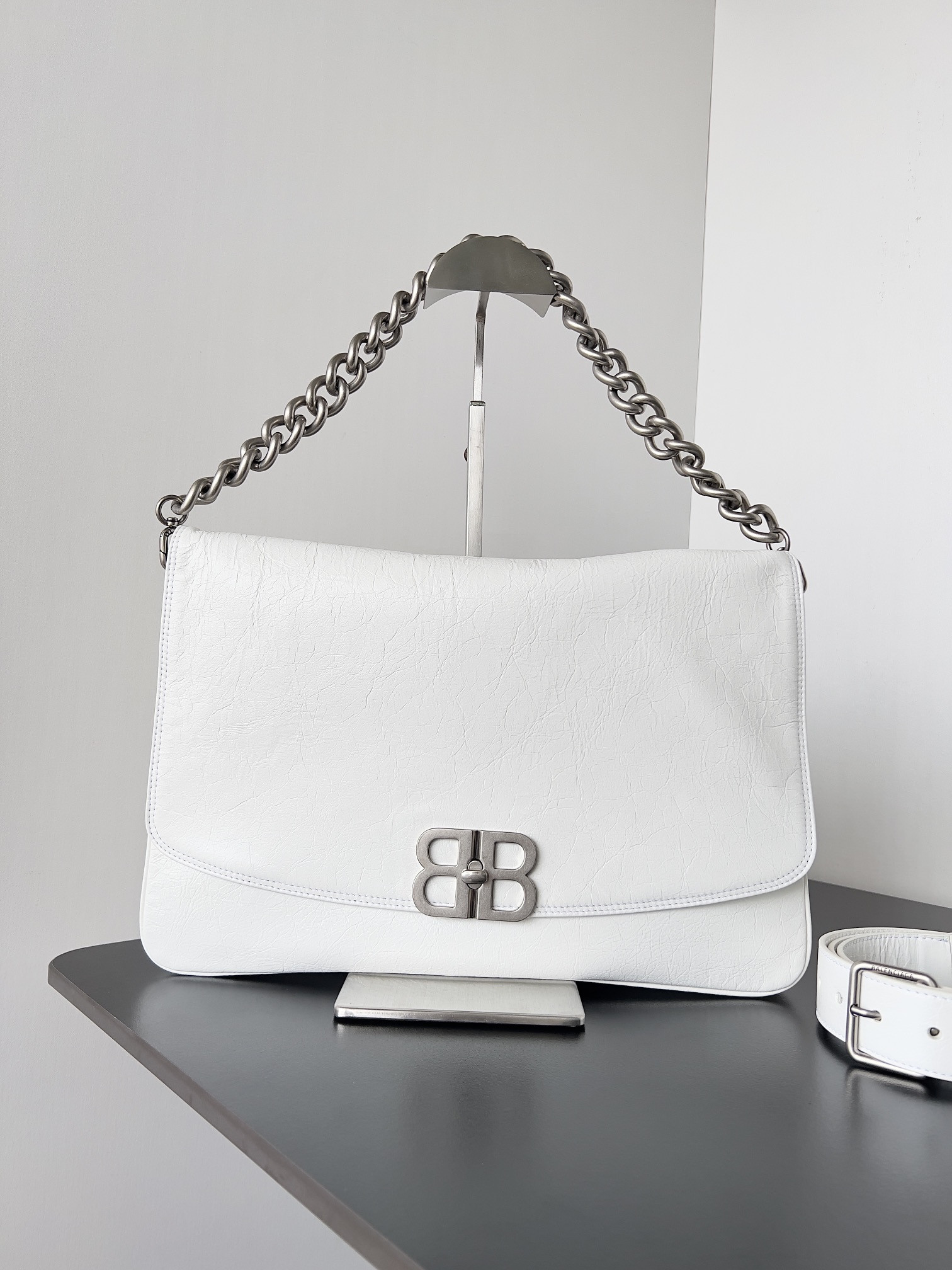 Ba*len*cia*ga bb solt large flap bag