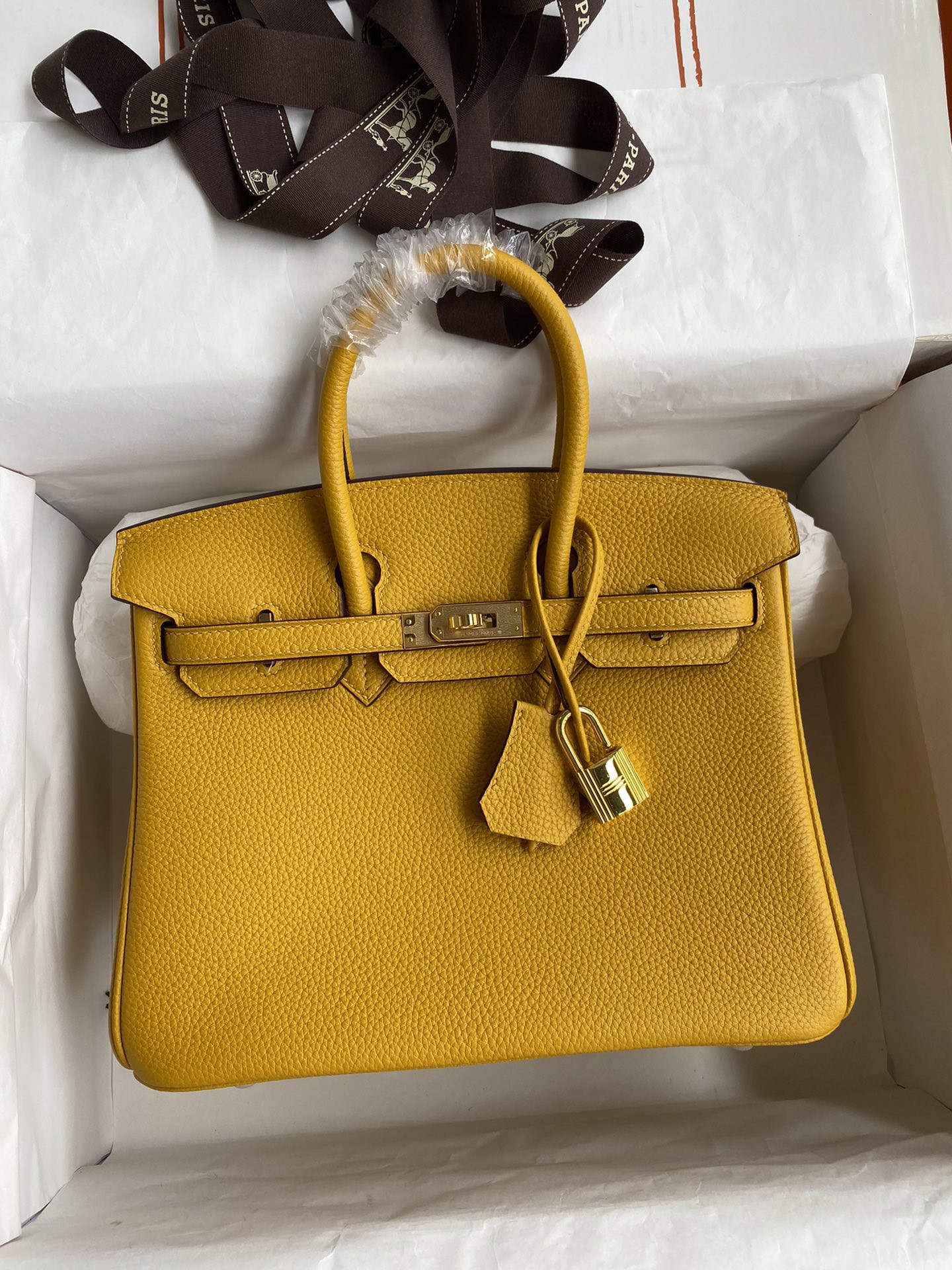 H**mes birkin 25cm-togo leather