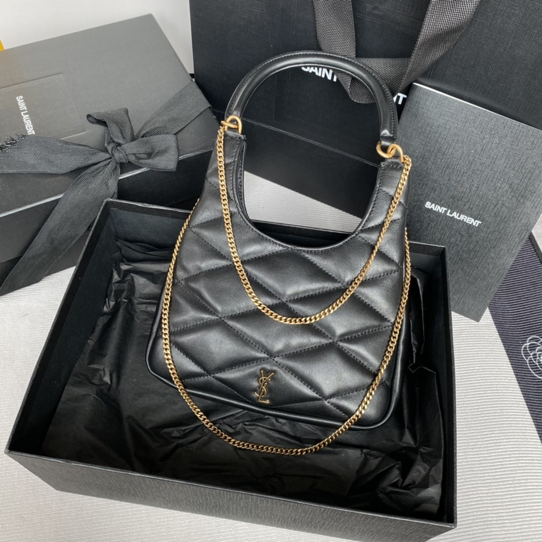 Y*L sade hobo in lambskin - 19x21x4cm