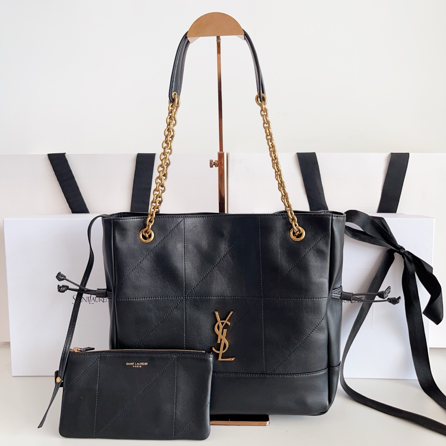 Y*L jamie shopping small in lambskin - 29*28*8cm