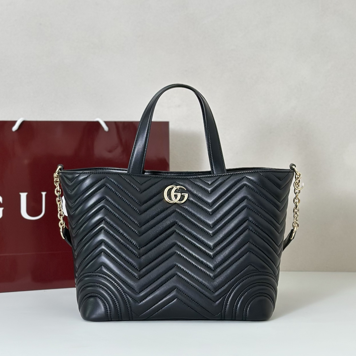 G*u*i betty medium tote bag - 28(39)*24*16cm