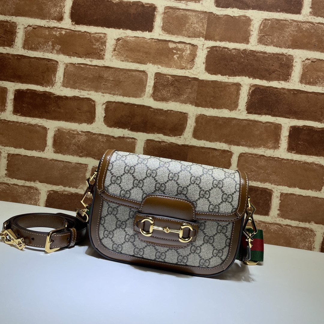 G*u*i horsebit 1955 small shoulder bag - 20.5*14.5*5cm