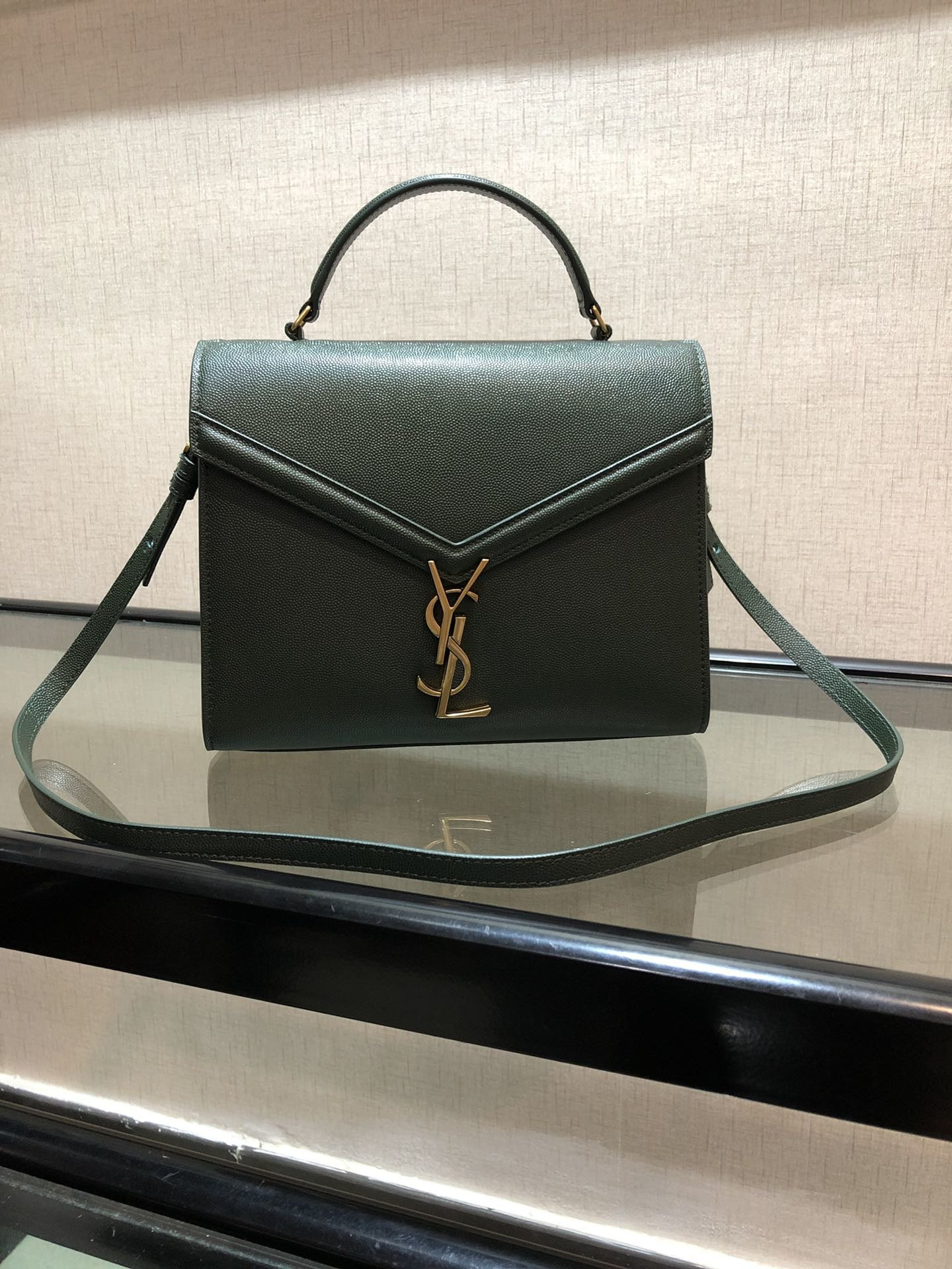 Y*L cassandra medium top handle bag
