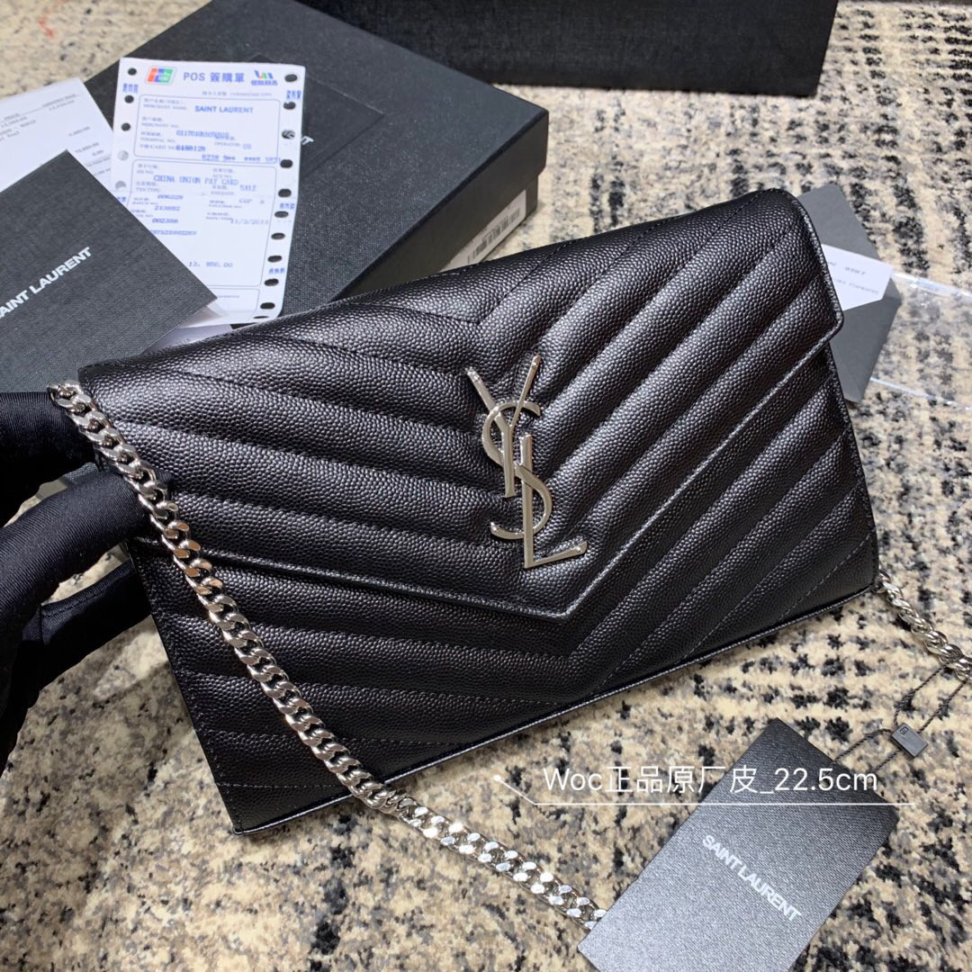 Y*L cassandre matelassÉ chain wallet